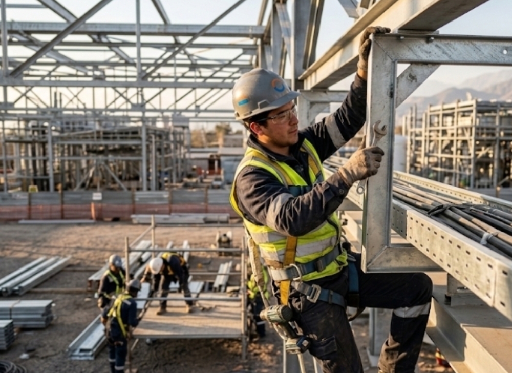 Ayudante Montajista en Obras de Construcción