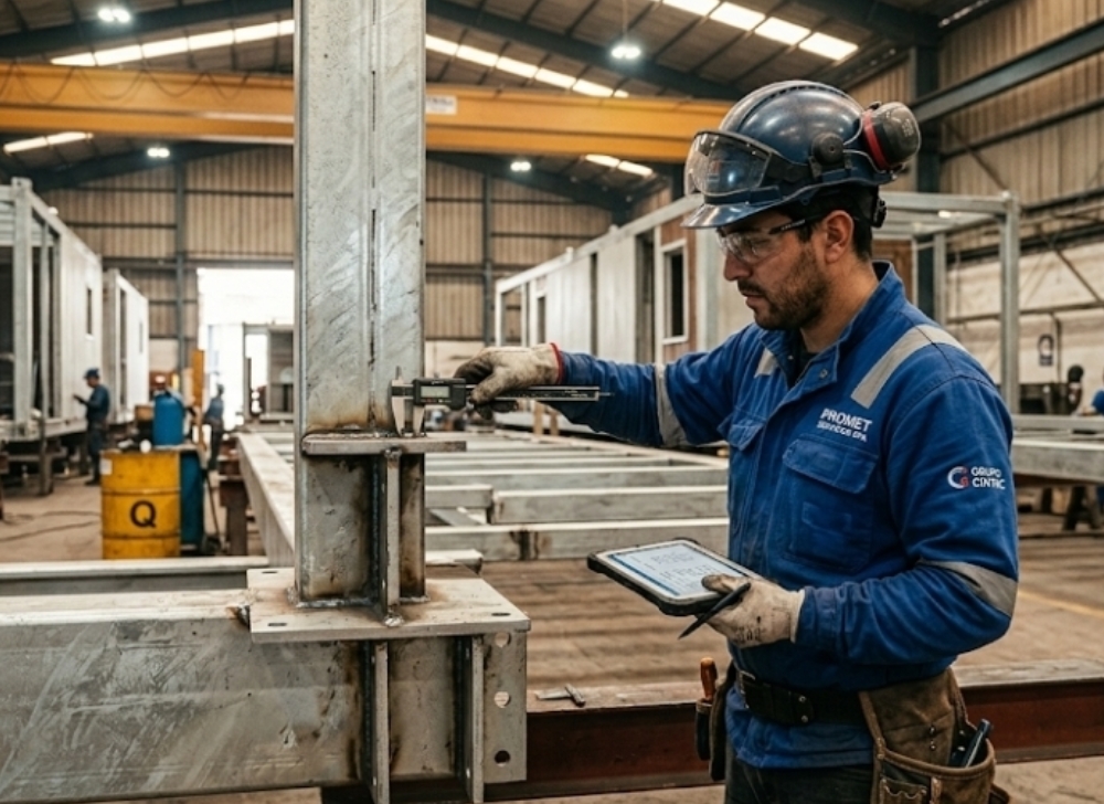 Inspector Control de Calidad en Construcción Modular